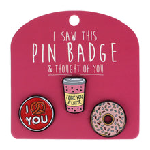 Pin Badge I Like You A Latte
