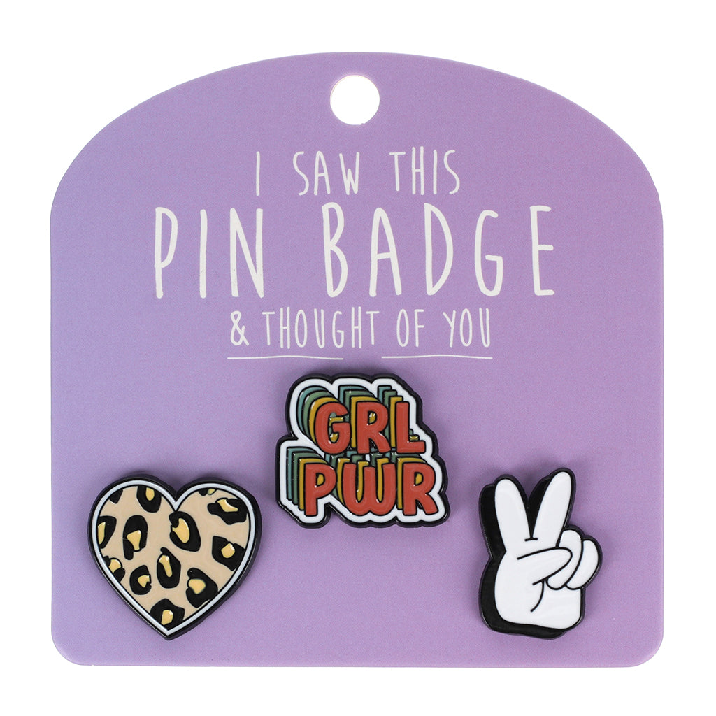 Pin Badge Grl Power