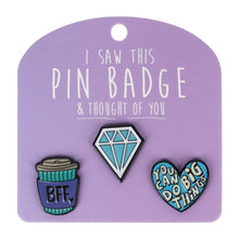 Pin Badge Diamond
