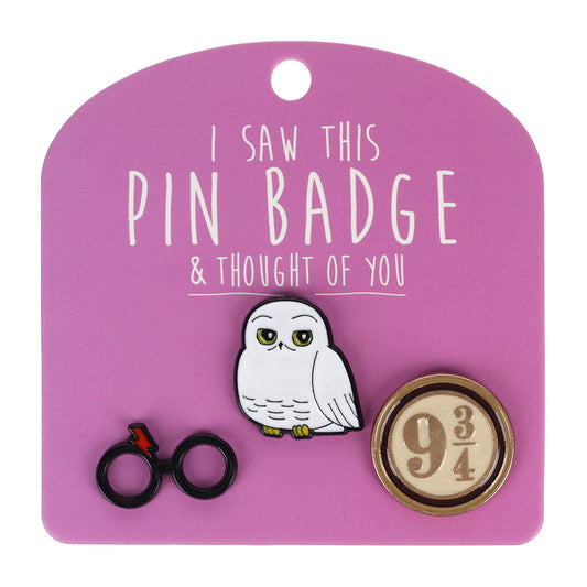 Pin Badge Harry Potter Owl