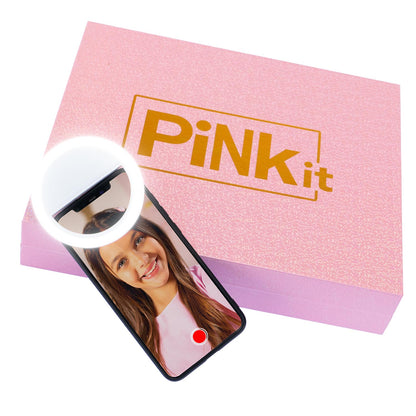 Pink It Selfie Ring Suitcase
