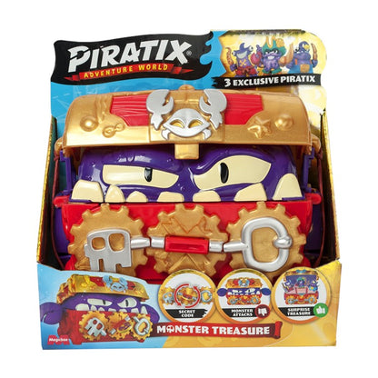 Piratix Golden Treasure Monster Treasure Chest