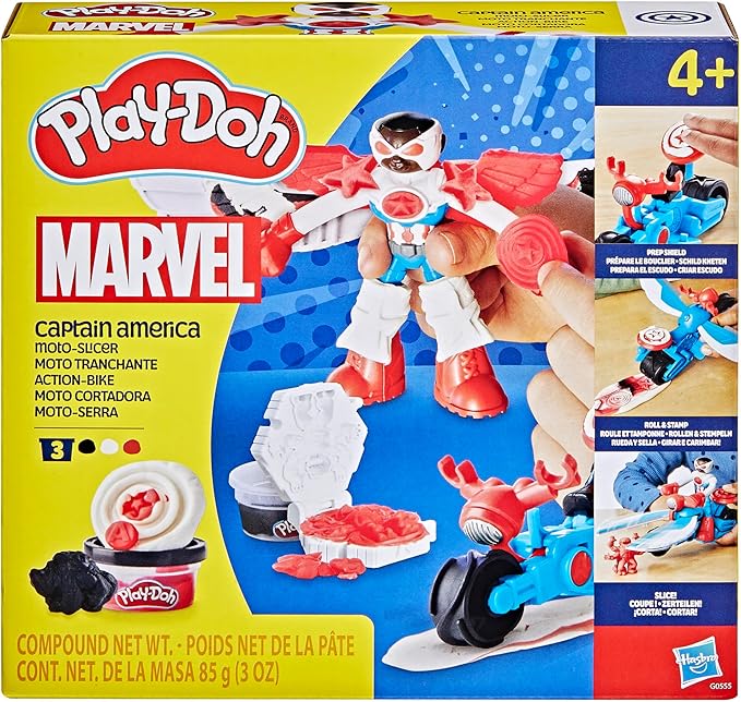 Playdoh Captain America