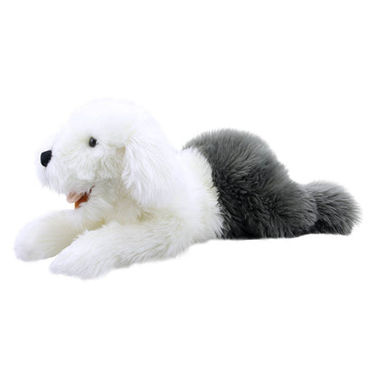 Playful Puppy Old English Sheep Dog Puppet