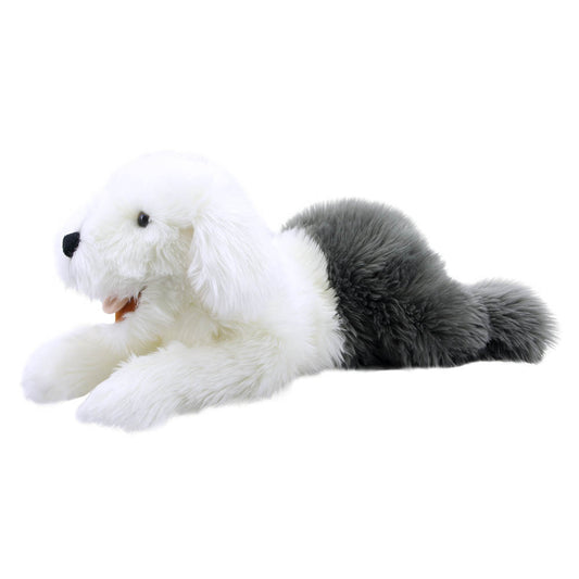 Playful Puppy Old English Sheep Dog Puppet