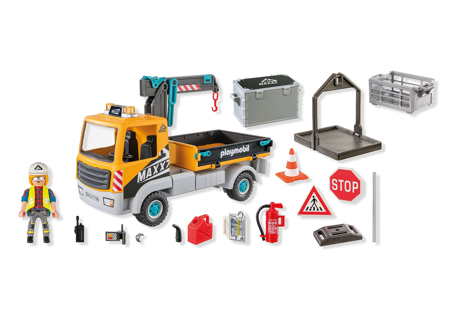 Playmobil 71750 Construction Truck & Crane