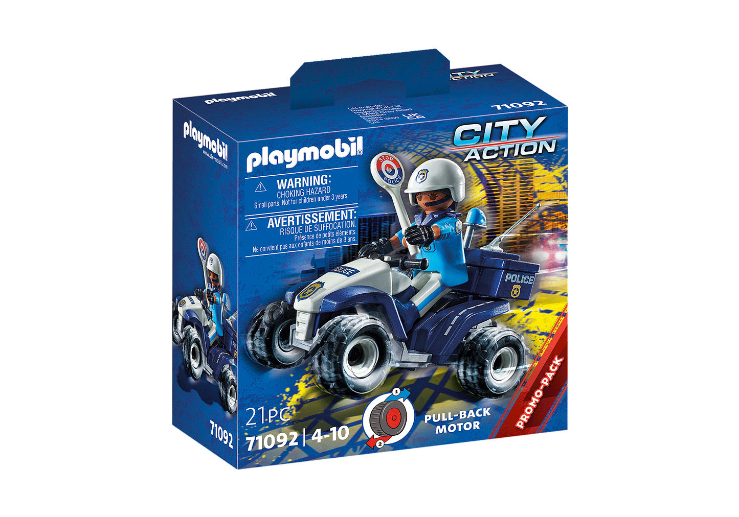 Playmobil 71092 Police Quad