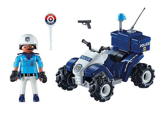 Playmobil 71092 Police Quad