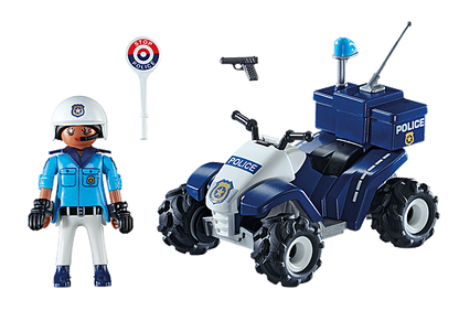 Playmobil 71092 Police Quad