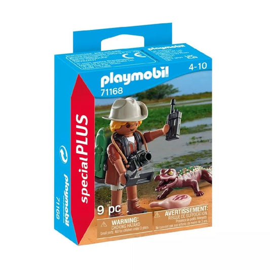 Playmobil 71168 Explorer & Alligator