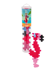 Plus Plus Big Flamingo 15 Piece Tube