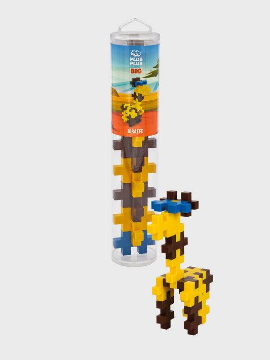 Plus Plus Big Giraffe 15 Piece Tube