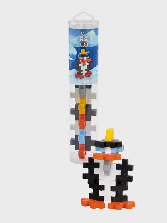Plus Plus Big Penguin 15 Piece Tube