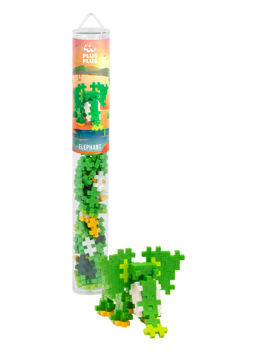 Plus Plus Tube Elephant 100 Piece Tube
