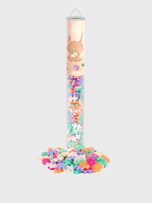 Plus Plus Tube Pearl 100 Piece Tube