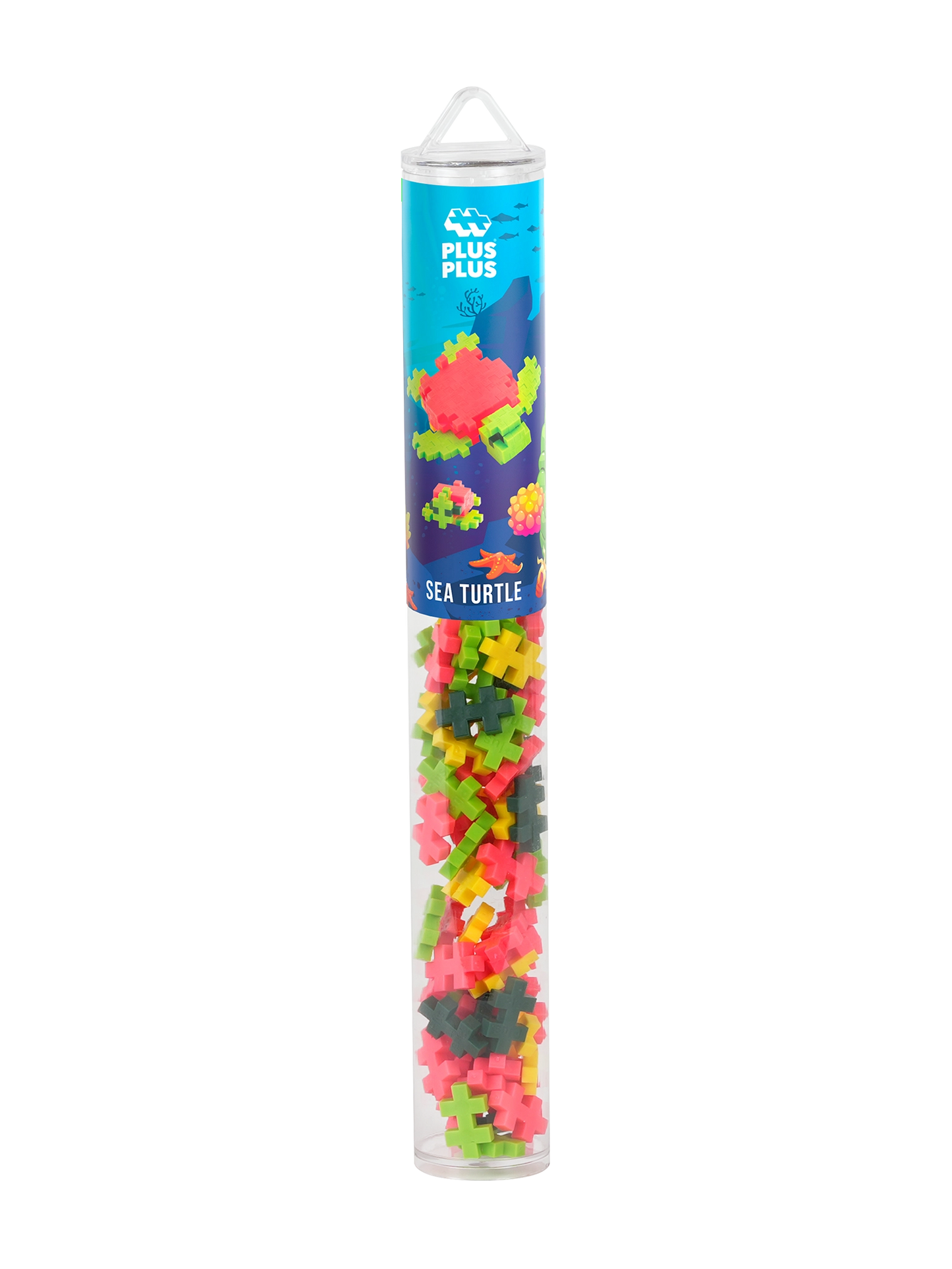 Plus Plus Tube Sea Turtle 100 Piece Tube