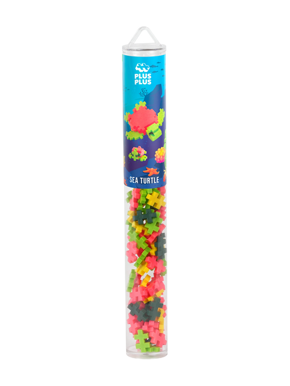 Plus Plus Tube Sea Turtle 100 Piece Tube