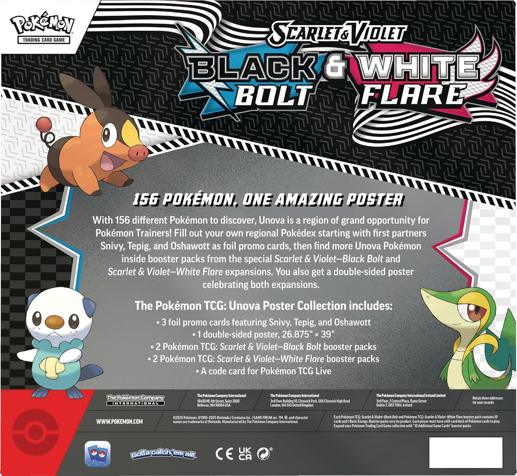 Pokemon Black Bolt Poster Collection *One per customer