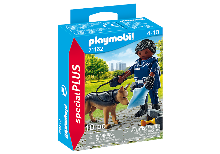 Playmobil 71162 Policeman & Dog