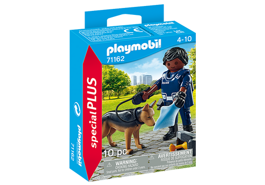 Playmobil 71162 Policeman & Dog