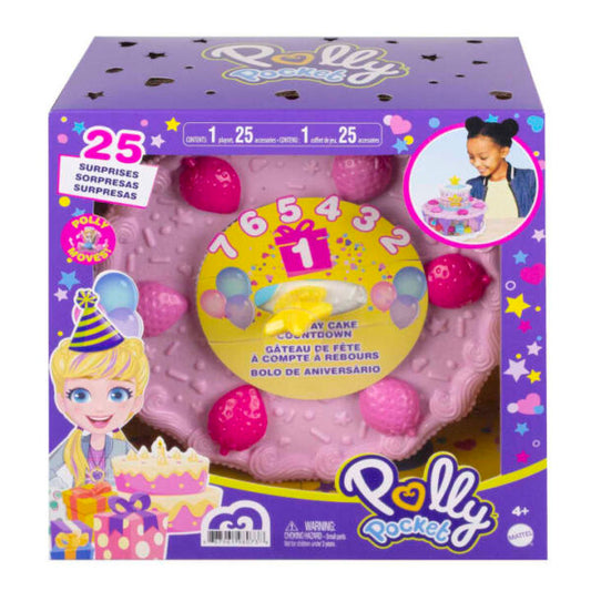 Polly Pocket Birthday Cake Countdown