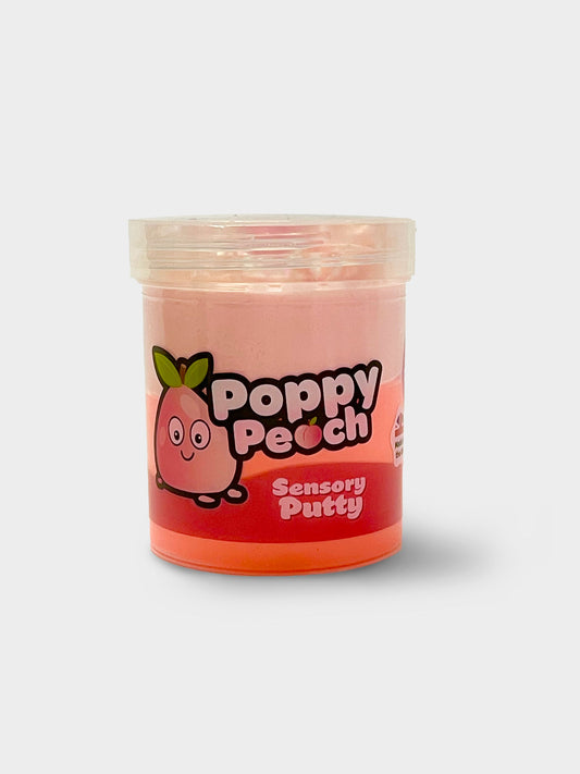 Poppy Peach Putty Pals Sensory Slime