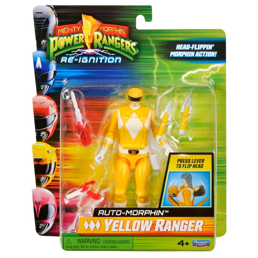 Power Rangers Yellow Ranger Figure