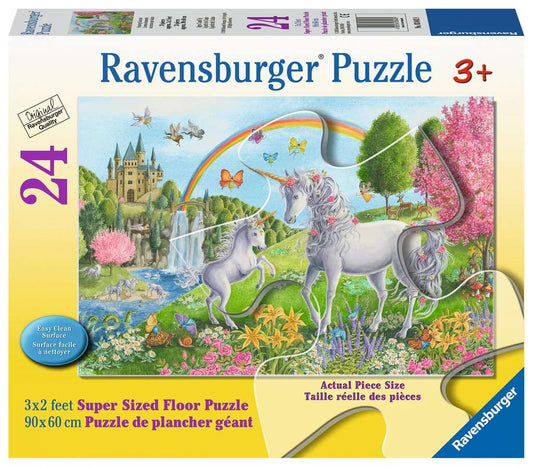 Ravensburger Prancing Unicorns 24 Piece Giant Floor Jigsaw Puzzle