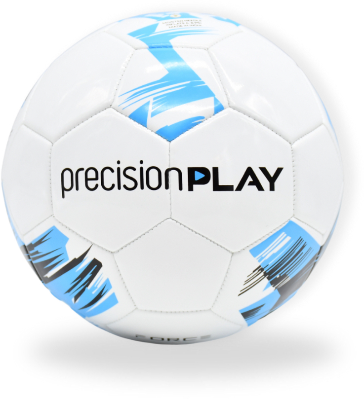 Precision Play Football White & Blue