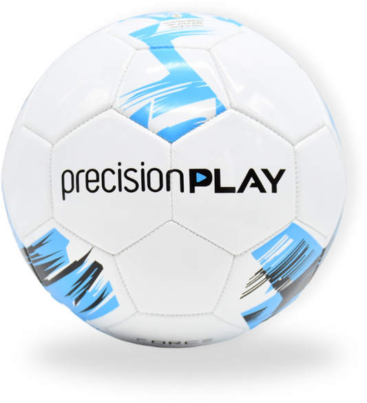 Precision Play Football White & Blue