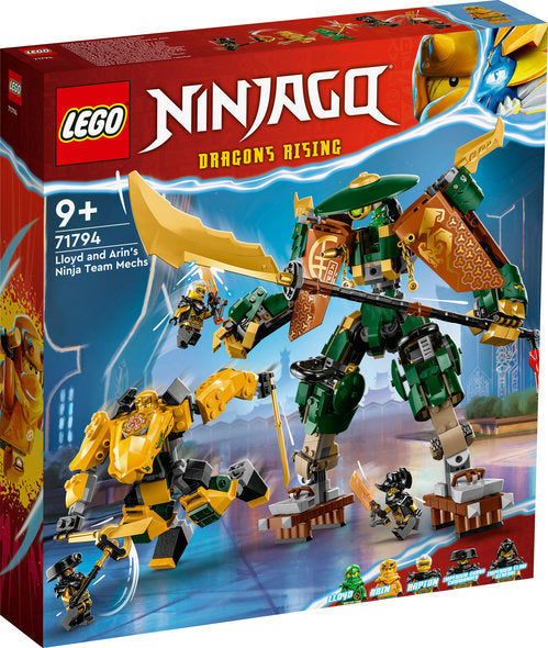 LEGO 71794 Ninjago Lloyd and Arins Ninja Team Mechs