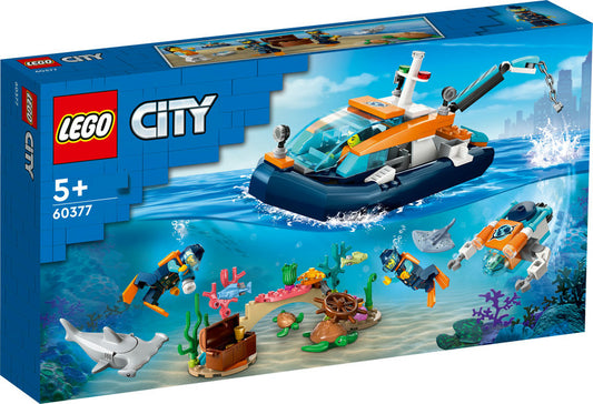 LEGO 60377 City Explorer Diving Boat