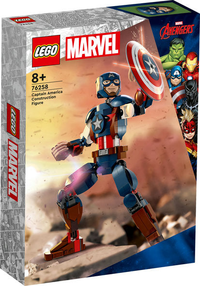 LEGO 76258 Marvel Captain America Construction Figure