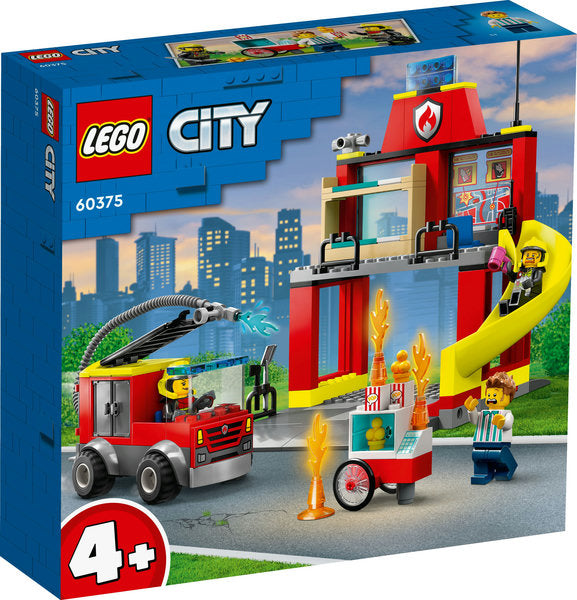 LEGO 60375 City Fire Station and Fire Truck