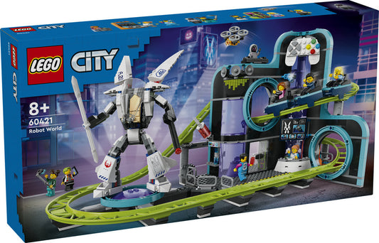 LEGO 60421 City Robot World Roller-Coaster