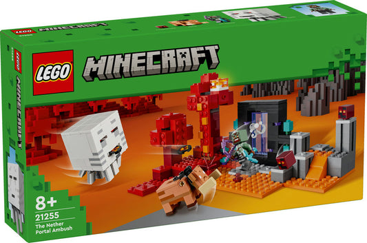 LEGO 21255 Minecraft The Nether Portal Ambush