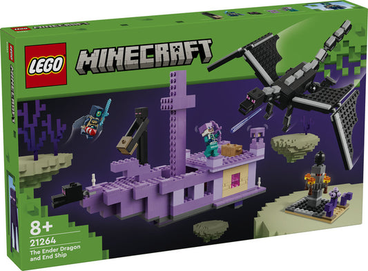 LEGO 21264 Minecraft The Ender Dragon and End Ship