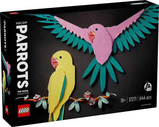 LEGO 31211 The Fauna Collection Macaw Parrots