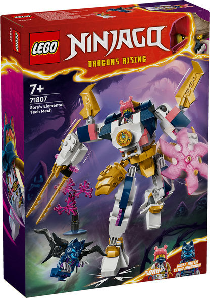 LEGO 71807 Ninjago Soras Elemental Tech Mech