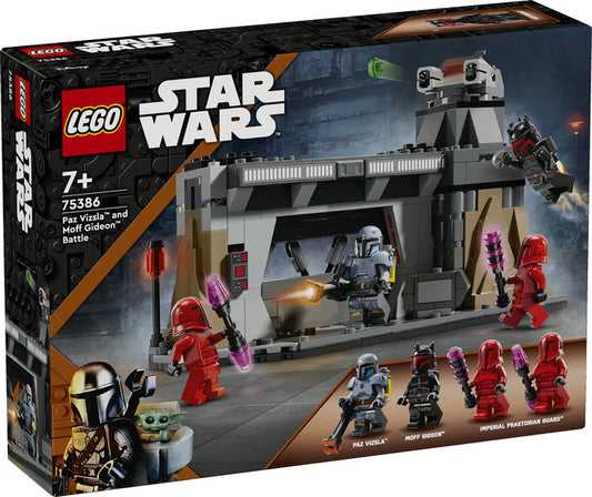 LEGO 75386 Star Wars Paz Vizsla and Moff Gideon Battle Set