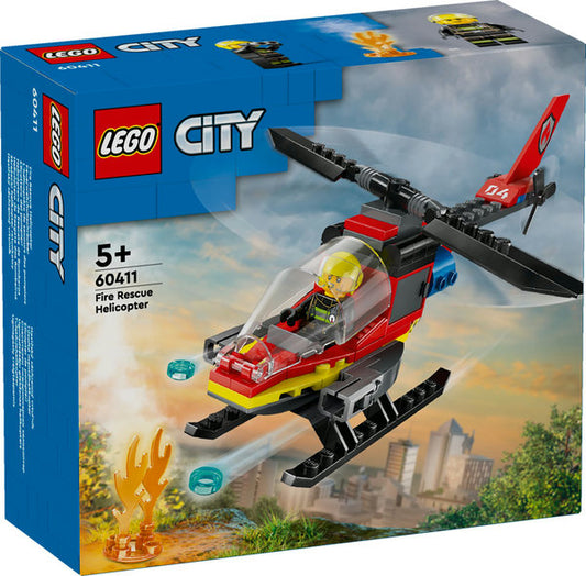 LEGO 60411 City Fire Rescue Helicopter