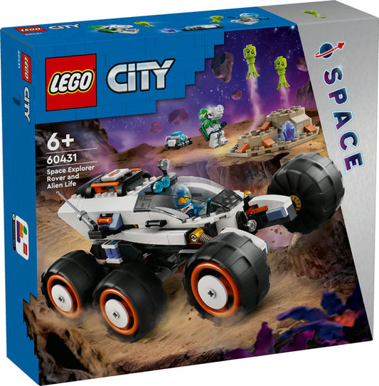 LEGO 60431 City Space Explorer Rover and Alien Life