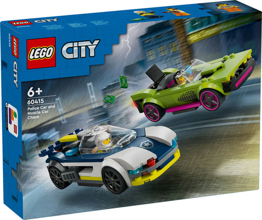 LEGO 60415 City Police Car and Muscle Car