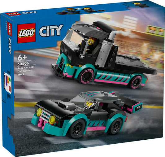 LEGO 60406 City Race Car and Car Carrier