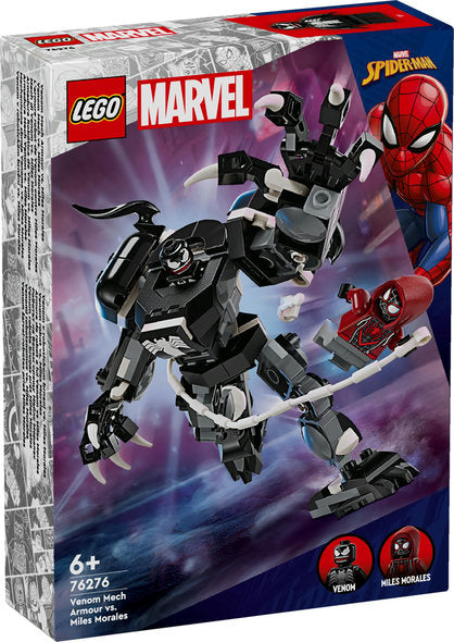 76276 Venom Mech Armor vs. Miles Morales