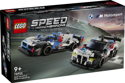 LEGO 76922 Speed Champions BMW M4 GT3 & BMW M Hybrid V8 Race Cars