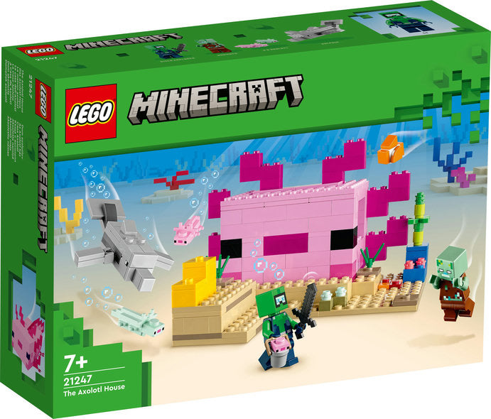 LEGO 21247 Minecraft The Axolotl House