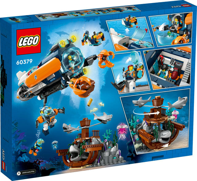 LEGO 60379 City Deep Sea Explorer Submarine