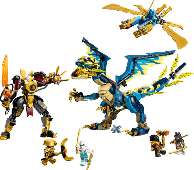 LEGO 71796 Ninjago Elemental Dragon vs. The Empress Mech