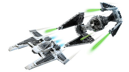 LEGO 75348 Mandalorian Fang Fighter vs. TIE Interceptor